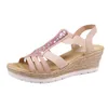 Rieker 61913-31 Schuhe Damen Sandaletten Keil Sandalen , Produktbild-Vorschau 8