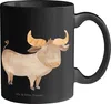 Mr. & Mrs. Panda Kaffeetasse Sternzeichen Stier - Schwarz - Produktbild-Vorschau 1