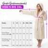 AR Line Kapuzen Bademantel 100% Baumwolle 450 g/m² – Uni Produktbild-Vorschau 7