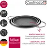 Coolinato setaccio pieghevole in platino e silicone 24 cm Anteprima dell’immagine prodotto 2