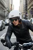 MOTO HELMETS Jethelm mit Visier, ECE 22.06, Motorradhelm Produktbild-Vorschau 2
