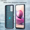Redmi Note 10S Hülle, Carbon-Faser TPU Silikon Stoßfest Produktbild-Vorschau 3