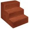 Mg Design, schodíky pre psov, 3 stupne, oranžová farba – Náhľad obrázku produktu 1