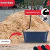 KOTARBAU® Seau à mortier rectangulaire 45 L bleu foncé Voir les images du produit 2