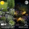 LUMILED 6 Stück Solar Gartenleuchte Solarlampe Solarkugeln Produktbild-Vorschau 5