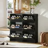 Merax Schuhschrank Schuhablage mit 6 Klappen, Schuhkipper Produktbild-Vorschau 5