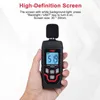 TASI TA656A 30~130 dB hlukomer, decibel meter, detektor Náhľad obrázku produktu 4
