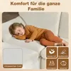 Ecksofa - Wohnzimmersofa 240 cm breit  - Couch U-Form - Produktbild-Vorschau 4