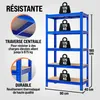 MONZANA® 2x Étagères charge lourde bleu 5 niveaux Voir les images du produit 2