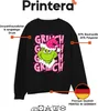 Grinch Natale regalo impertinente verde rosa cappello di Anteprima dell’immagine prodotto 4