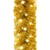 vidaXL Weihnachtsgirlande mit LED 5 m Golden -  Produktbild-Vorschau 14