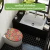 banjado Design WC Sitz Bambus Absenkautomatik - Rosetten - Produktbild-Vorschau 2