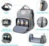 Baby Wickelrucksack, Wickeltasche Multifunktions Reise Produktbild-Vorschau 4