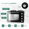 Emerio MO-125236.4 Emerio Ofen mit 2 Kochplatten Productafbeelding-voorbeeld 10