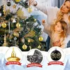 Sada 104 vianočných ozdôb na stromček, gule 3–20 cm, Náhľad obrázku produktu 3