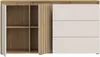 Madia Neutra Rovere e Cashmere con 3 Cassetti e Anta Anteprima dell’immagine prodotto 11