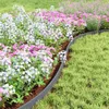 vidaXL Bordure per prato grigio 2000 x 4 x 5 cm plastica Anteprima dell’immagine prodotto 4
