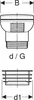 Geberit Rohrbelüfter d32-63mm, 1 Stk. Produktbild-Vorschau 4