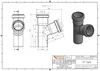 Ostendorf HTsafe odgałęzienie DN 40/40 67° 171300 Podgląd zdjęcia produktu 3