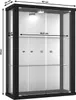 K-Möbel Hängevitrine in Schwarz (80x60x25 cm) mit 2 Produktbild-Vorschau 10