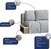 Masseno Ecksofa SARMO M mit Schlaffunktion U-Form, Sofa mit Produktbild-Vorschau 8