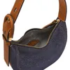 FOSSIL borsa a tracolla Harwell Crescent Bag Blue blu scuro Anteprima dell’immagine prodotto 4