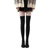 Stilvolle warme Damen Overknee Socken, Dehnbare Damen Produktbild-Vorschau 1