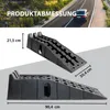 2x Auffahrrampe mit Überfahrstopper 90 x 30 x 21,5 cm 5 t Produktbild-Vorschau 3