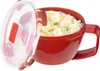 Sistema 1109, Schüssel, Rot, Transparent, 940 ml, Produktbild-Vorschau 4