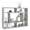 vidaXL Étagère murale gris béton 75x16x55 cm Bois composite Voir les images du produit 3