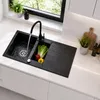 Faizee Home | Napoli Granitspüle Schwarz 100x50 cm | 2 Produktbild-Vorschau 2