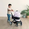 Maxi Cosi Kočárek 3v1 pro panenky, růžovo-černý, od 3 let Náhled obrázku produktu 6