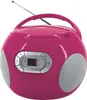Soundmaster KCD1600, 1,2 kg, Ružová, Prenosný CD prehrávač Náhľad obrázku produktu 3
