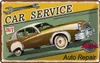 vianmo Blechschild 12x18 cm Car Service 24/7 Auto repair Produktbild-Vorschau 1