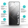 A smartphone screen protector with feature callouts. Produktbild-Vorschau