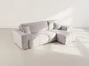 Best Mobilier Nicole - canapé d'angle réversible 4 places Voir les images du produit 7