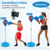 Palla da boxe COSTWAY, palla da boxe autoportante, set di Anteprima dell’immagine prodotto 4