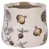Clayre & Eef bloempot, diameter 11 cm, hoogte 10 cm, beige, Productafbeelding-voorbeeld 3