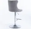 A single gray bar stool is shown from the side against a white background. Produktbild-Vorschau
