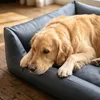4L Textil Mario Orthopädisches Hundebett aus Kunstleder Produktbild-Vorschau 6