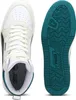 A pair of Puma Caven 2.0 Mid sneakers, shown from the top and the sole. Produktbild-Vorschau