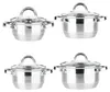 Vilde | Kochtopf Set 4-teilig - mit Glasdeckeln - 1 / 1,75 Produktbild-Vorschau 12