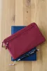 LEAS Banktasche Geldtasche Echt-Leder, rot - Produktbild-Vorschau 3