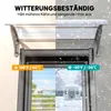 Outsunny Vordach für Haustür 100 x 75 cm Überdachung aus Produktbild-Vorschau 6