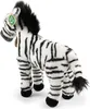 RAPPA Peluche zebra in piedi 30 cm ECO-FRIENDLY Anteprima dell’immagine prodotto 4