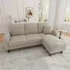 L-förmiges Ecksofa mit Chaiselo, 3-Sitzer-Sofa aus Produktbild-Vorschau 8