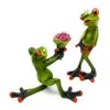 Witzige Deko-Figur Frosch hellgrün sortierter Artikel Produktbild-Vorschau 4