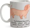 Mr. & Mrs. Panda Becher Kurzhaardackel Herz - Grau Pastell Produktbild-Vorschau 3