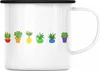 Trendation - Regenbogen Emaille Tasse Geschenk LGBT Schwule Produktbild-Vorschau 1