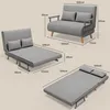 A diagram showing a convertible sofa bed in different configurations with dimensions. Anteprima dell’immagine prodotto